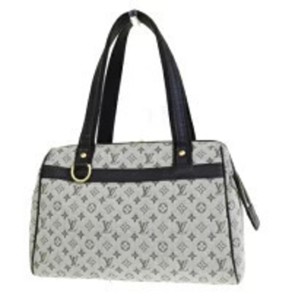 Louis Vuitton Josephine Handbag Monogram Khaki Green Canvas Leather
